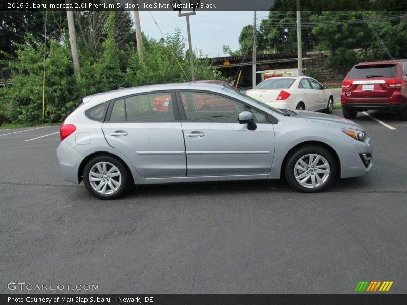 Ice Silver Metallic / Black 2016 Subaru Impreza 2.0i Premium 5-door