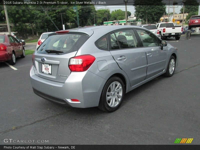 Ice Silver Metallic / Black 2016 Subaru Impreza 2.0i Premium 5-door