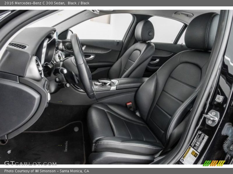 Black / Black 2016 Mercedes-Benz C 300 Sedan