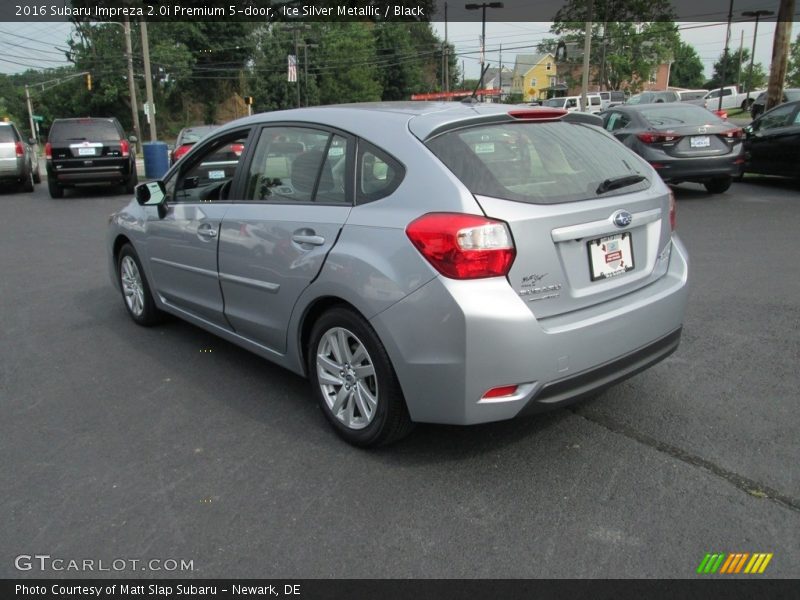 Ice Silver Metallic / Black 2016 Subaru Impreza 2.0i Premium 5-door