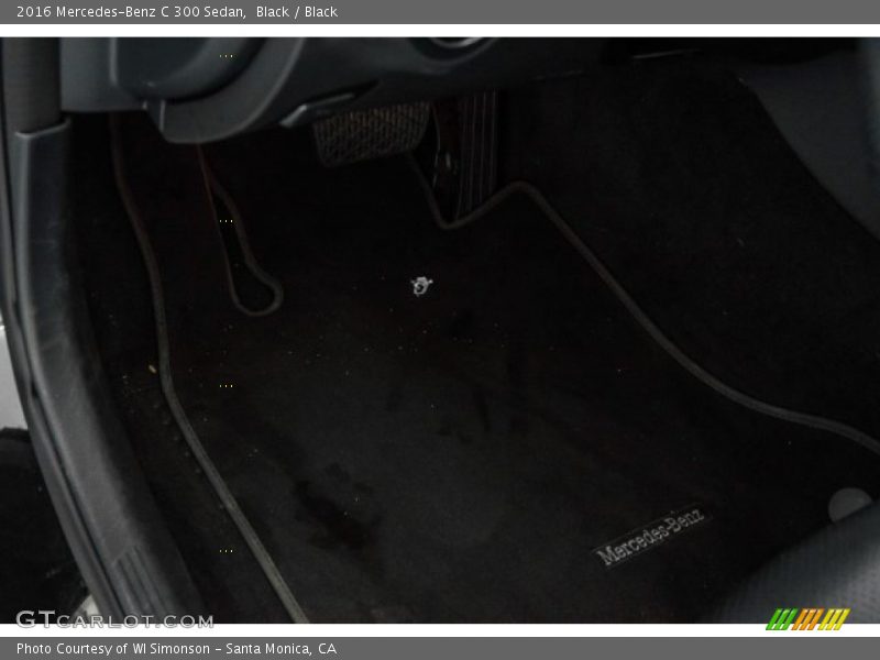 Black / Black 2016 Mercedes-Benz C 300 Sedan
