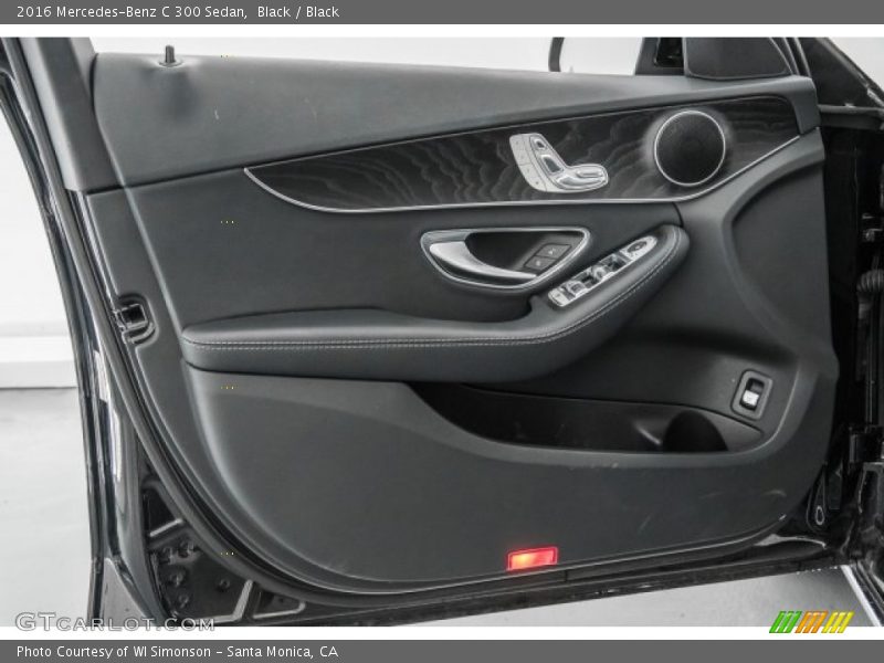 Black / Black 2016 Mercedes-Benz C 300 Sedan
