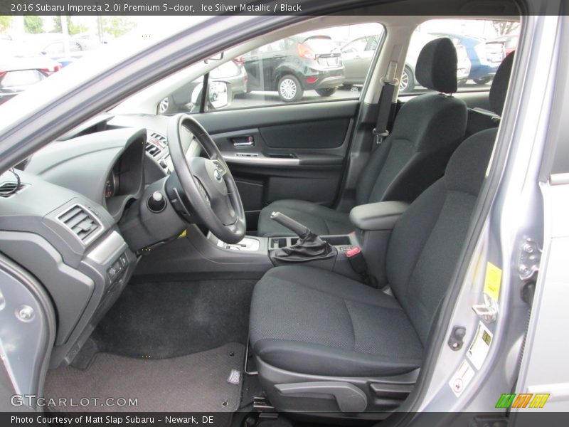 Ice Silver Metallic / Black 2016 Subaru Impreza 2.0i Premium 5-door