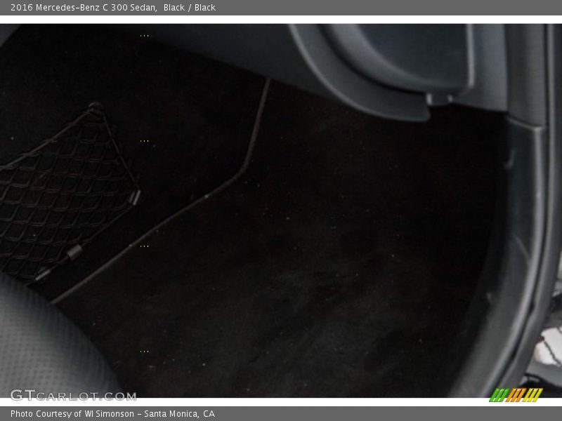 Black / Black 2016 Mercedes-Benz C 300 Sedan