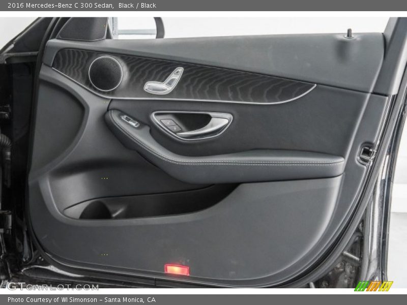 Black / Black 2016 Mercedes-Benz C 300 Sedan