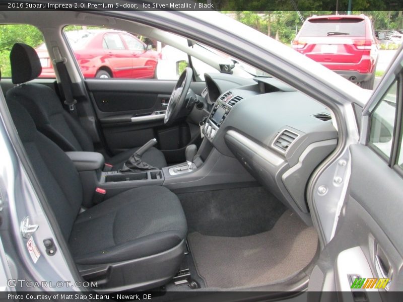 Ice Silver Metallic / Black 2016 Subaru Impreza 2.0i Premium 5-door