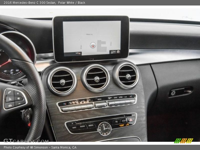 Polar White / Black 2016 Mercedes-Benz C 300 Sedan