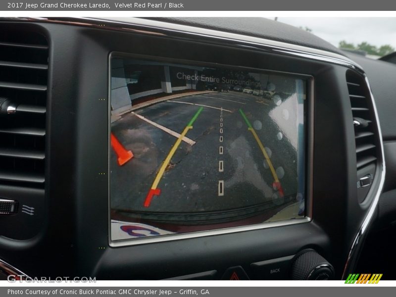 Velvet Red Pearl / Black 2017 Jeep Grand Cherokee Laredo