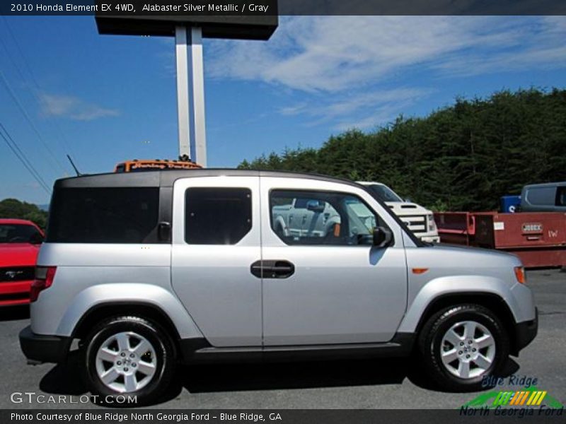 Alabaster Silver Metallic / Gray 2010 Honda Element EX 4WD