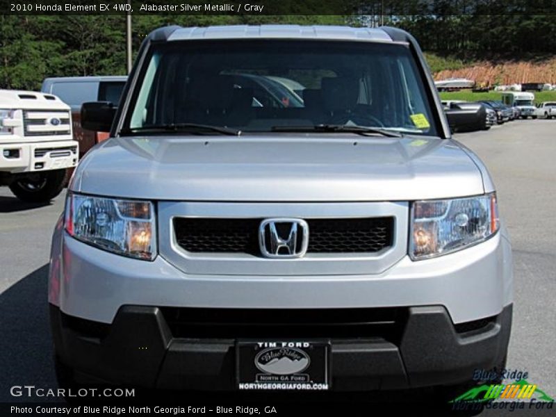 Alabaster Silver Metallic / Gray 2010 Honda Element EX 4WD