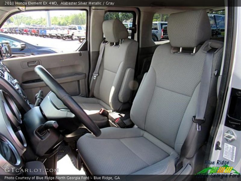 Alabaster Silver Metallic / Gray 2010 Honda Element EX 4WD