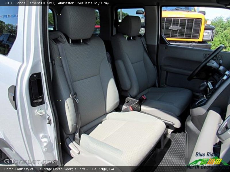 Alabaster Silver Metallic / Gray 2010 Honda Element EX 4WD