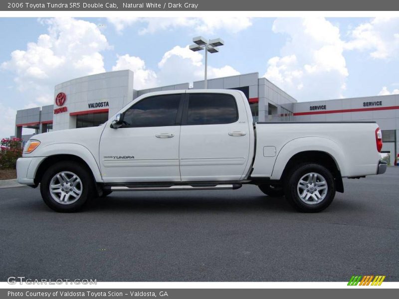 Natural White / Dark Gray 2006 Toyota Tundra SR5 Double Cab