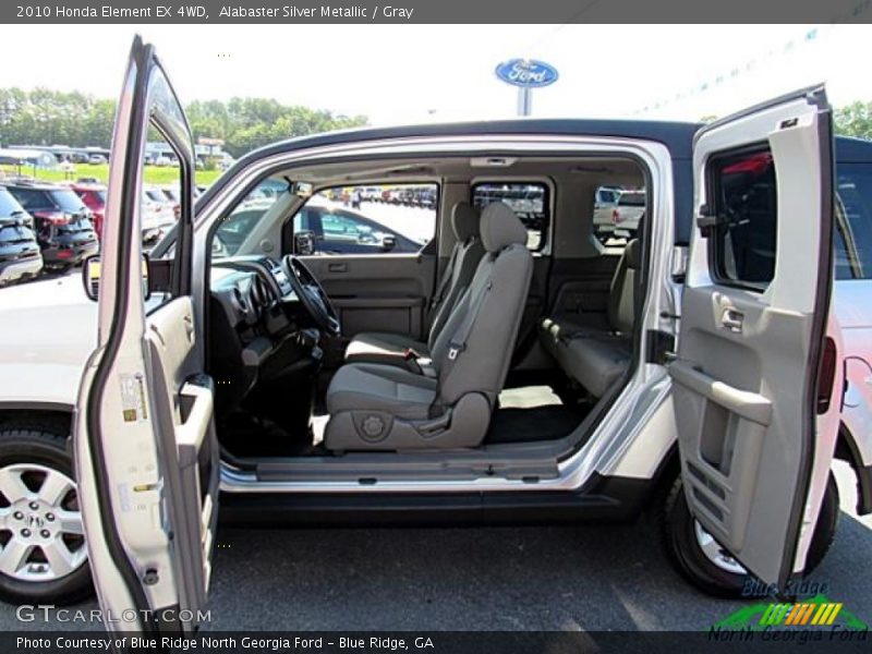 Alabaster Silver Metallic / Gray 2010 Honda Element EX 4WD