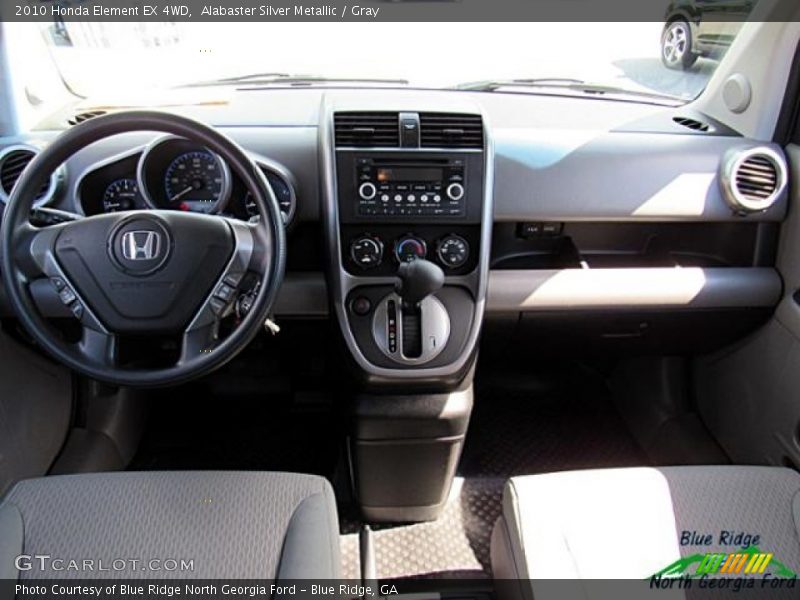 Alabaster Silver Metallic / Gray 2010 Honda Element EX 4WD
