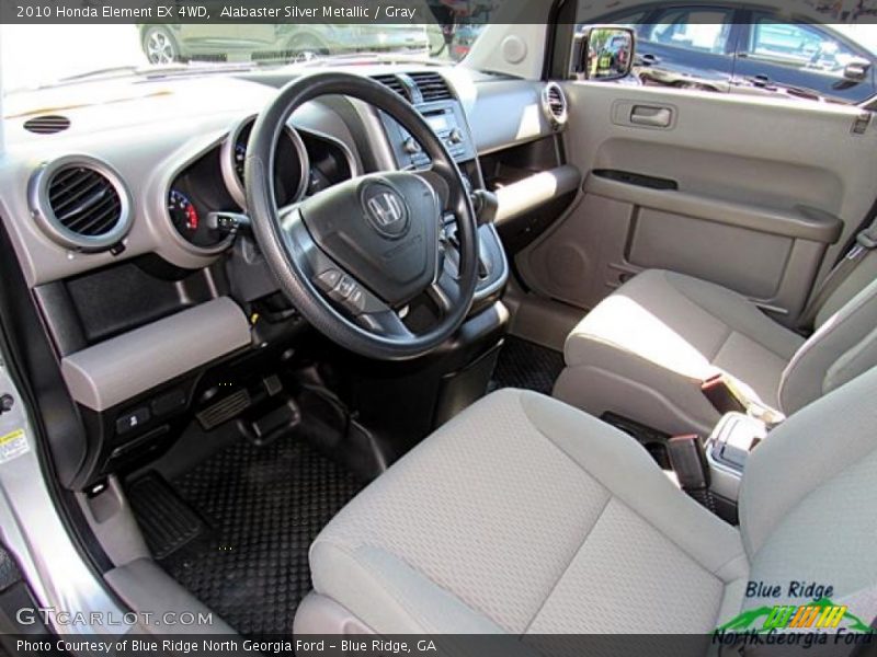 Alabaster Silver Metallic / Gray 2010 Honda Element EX 4WD