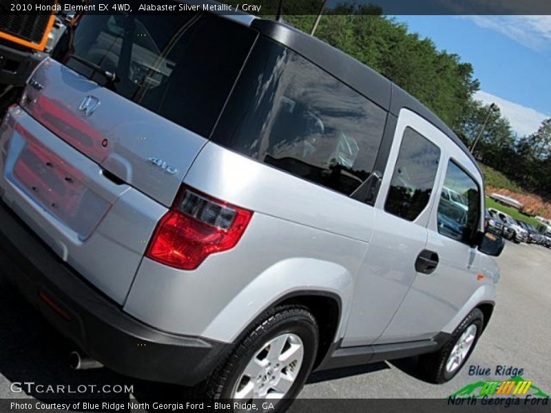 Alabaster Silver Metallic / Gray 2010 Honda Element EX 4WD