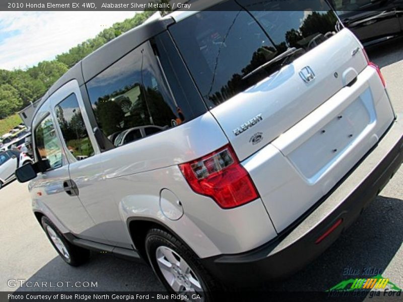 Alabaster Silver Metallic / Gray 2010 Honda Element EX 4WD