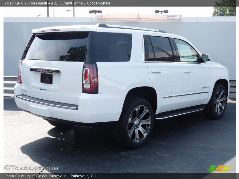 Summit White / Cocoa/­Shale 2017 GMC Yukon Denali 4WD