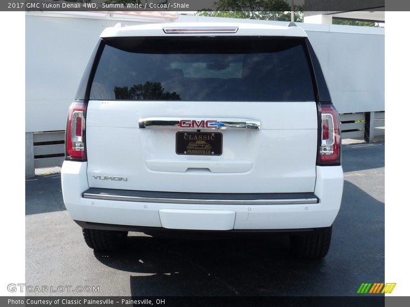 Summit White / Cocoa/­Shale 2017 GMC Yukon Denali 4WD