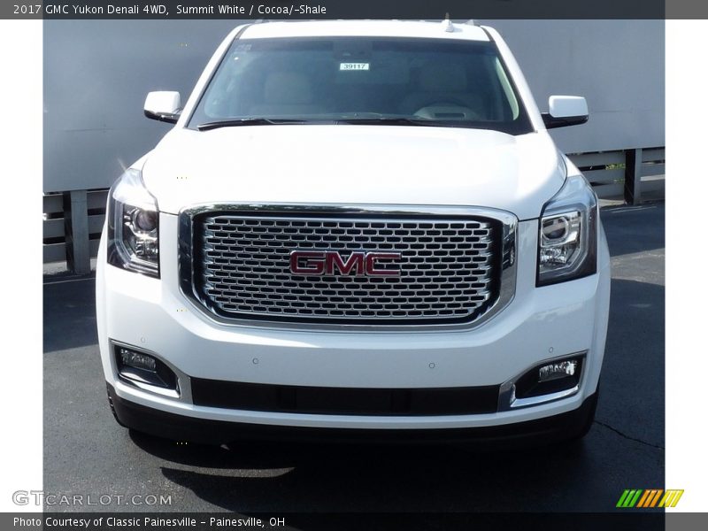 Summit White / Cocoa/­Shale 2017 GMC Yukon Denali 4WD