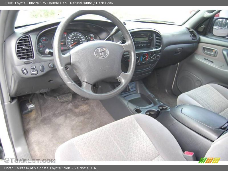 Natural White / Dark Gray 2006 Toyota Tundra SR5 Double Cab
