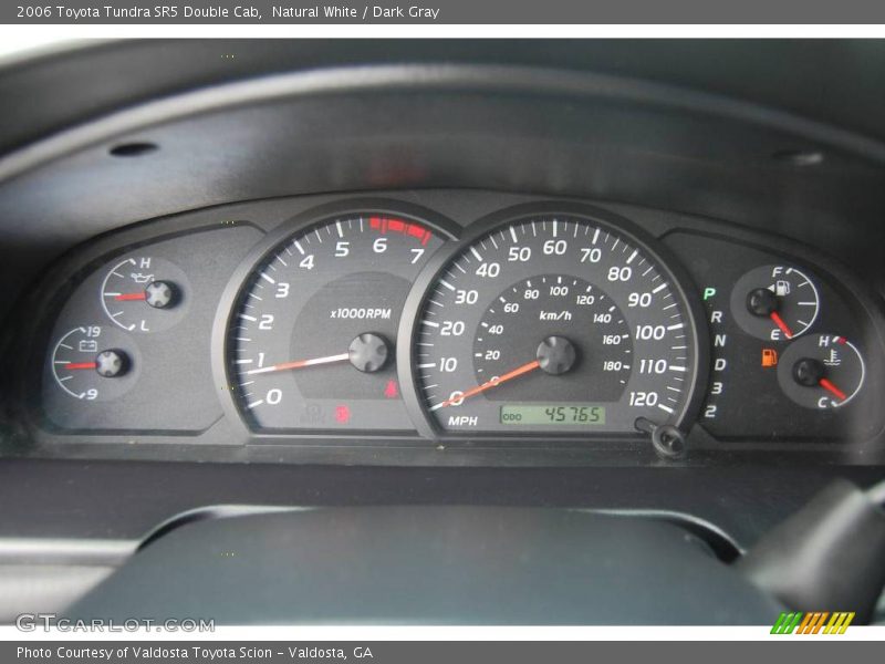Natural White / Dark Gray 2006 Toyota Tundra SR5 Double Cab