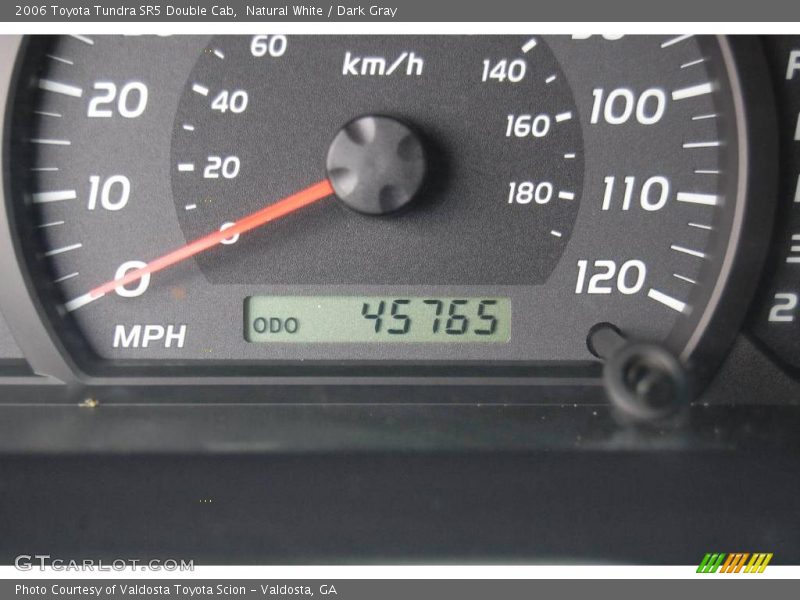 Natural White / Dark Gray 2006 Toyota Tundra SR5 Double Cab