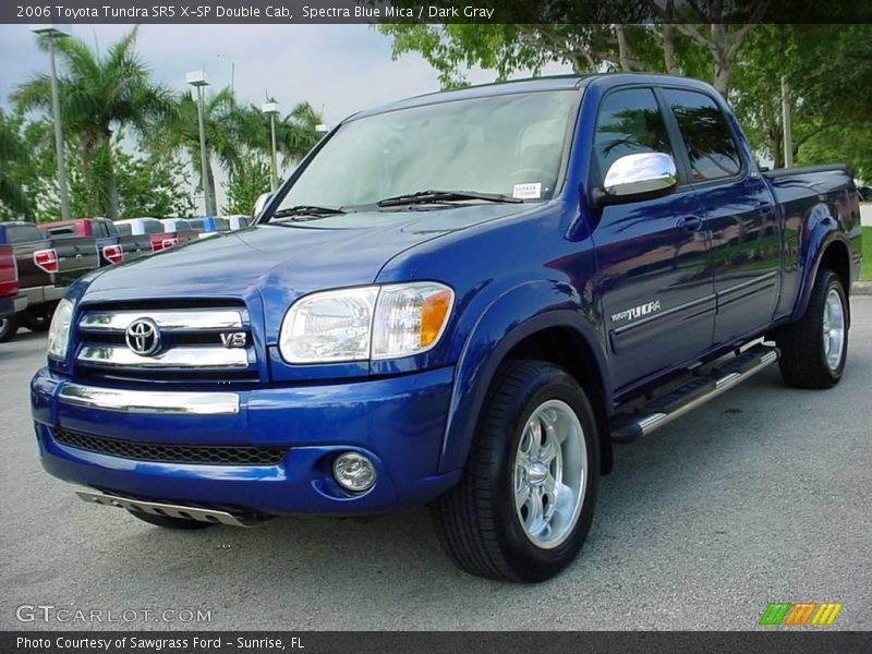 Spectra Blue Mica / Dark Gray 2006 Toyota Tundra SR5 X-SP Double Cab