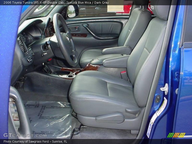Spectra Blue Mica / Dark Gray 2006 Toyota Tundra SR5 X-SP Double Cab