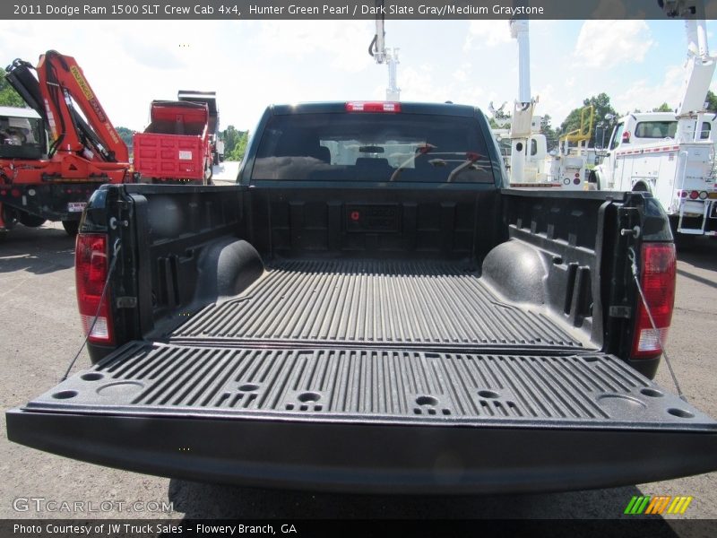 Hunter Green Pearl / Dark Slate Gray/Medium Graystone 2011 Dodge Ram 1500 SLT Crew Cab 4x4