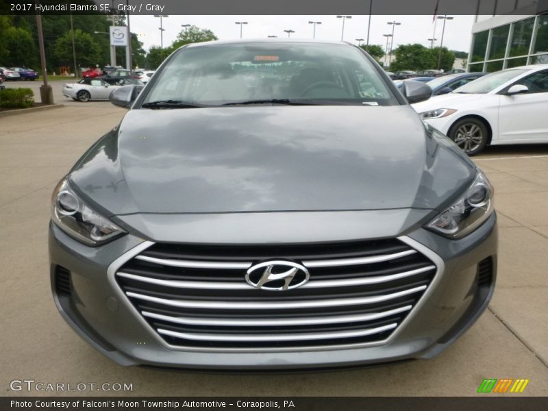 Gray / Gray 2017 Hyundai Elantra SE