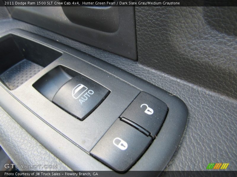Hunter Green Pearl / Dark Slate Gray/Medium Graystone 2011 Dodge Ram 1500 SLT Crew Cab 4x4