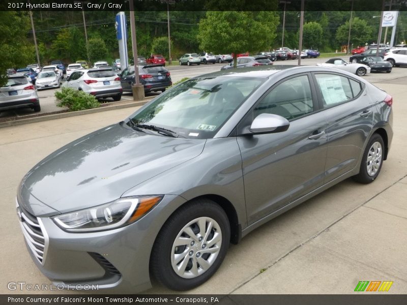 Gray / Gray 2017 Hyundai Elantra SE