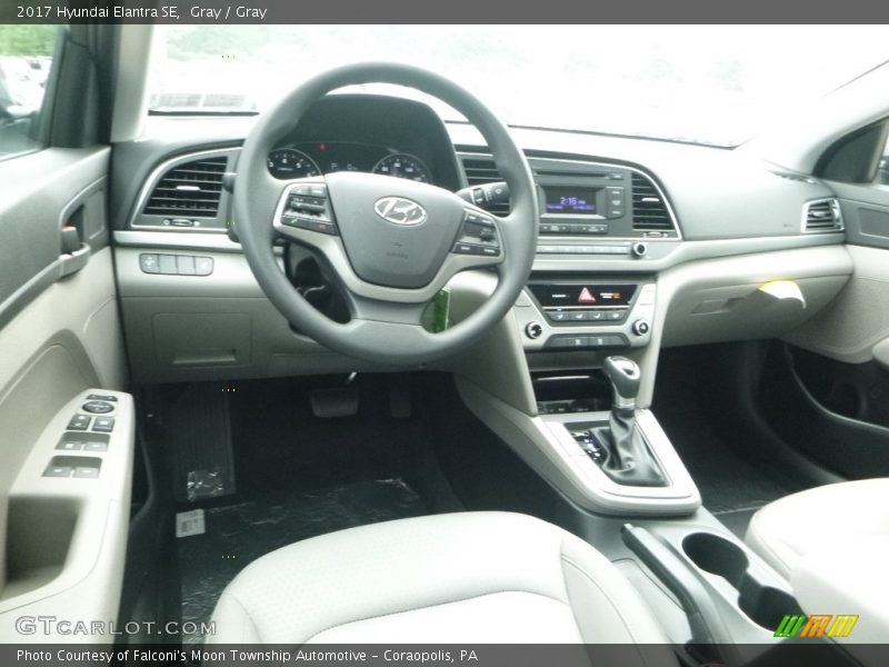 Gray / Gray 2017 Hyundai Elantra SE