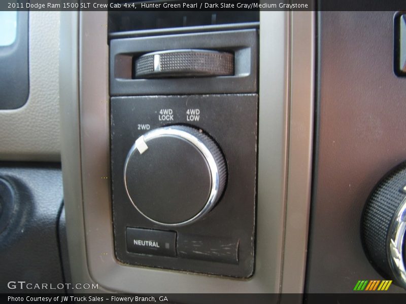 Hunter Green Pearl / Dark Slate Gray/Medium Graystone 2011 Dodge Ram 1500 SLT Crew Cab 4x4