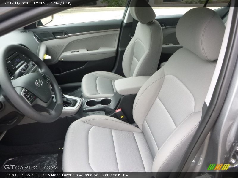 Gray / Gray 2017 Hyundai Elantra SE