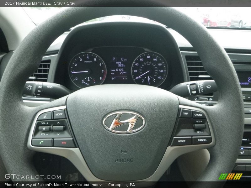 Gray / Gray 2017 Hyundai Elantra SE