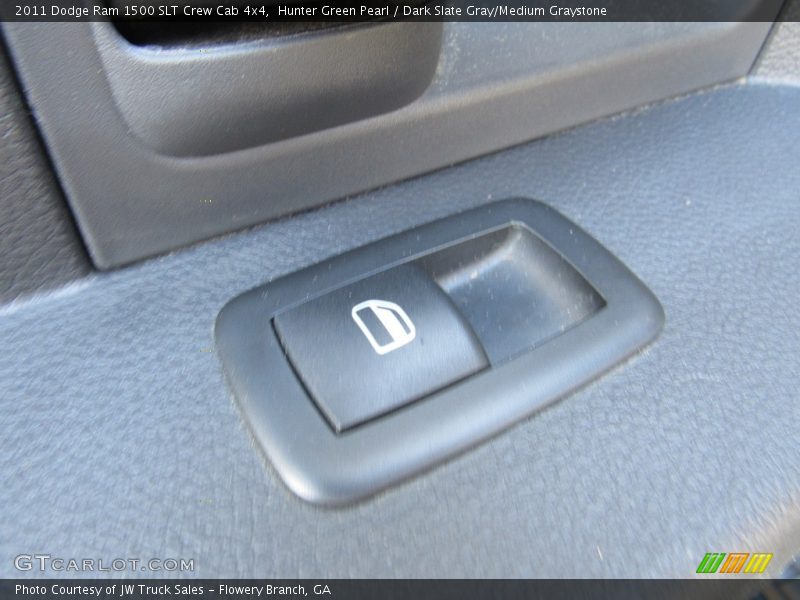 Hunter Green Pearl / Dark Slate Gray/Medium Graystone 2011 Dodge Ram 1500 SLT Crew Cab 4x4