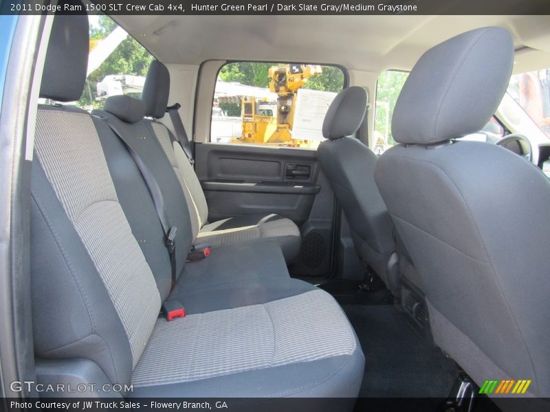 Hunter Green Pearl / Dark Slate Gray/Medium Graystone 2011 Dodge Ram 1500 SLT Crew Cab 4x4