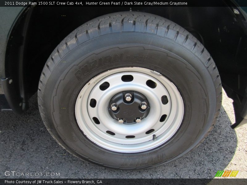 Hunter Green Pearl / Dark Slate Gray/Medium Graystone 2011 Dodge Ram 1500 SLT Crew Cab 4x4
