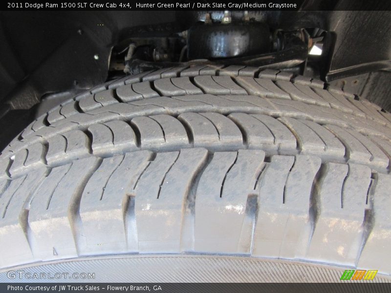Hunter Green Pearl / Dark Slate Gray/Medium Graystone 2011 Dodge Ram 1500 SLT Crew Cab 4x4