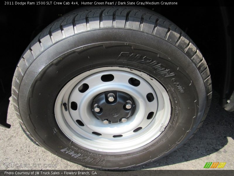 Hunter Green Pearl / Dark Slate Gray/Medium Graystone 2011 Dodge Ram 1500 SLT Crew Cab 4x4