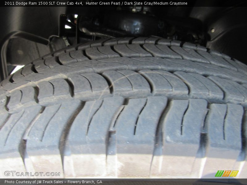 Hunter Green Pearl / Dark Slate Gray/Medium Graystone 2011 Dodge Ram 1500 SLT Crew Cab 4x4