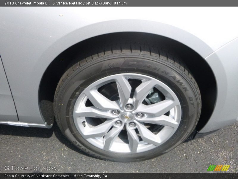 Silver Ice Metallic / Jet Black/Dark Titanium 2018 Chevrolet Impala LT