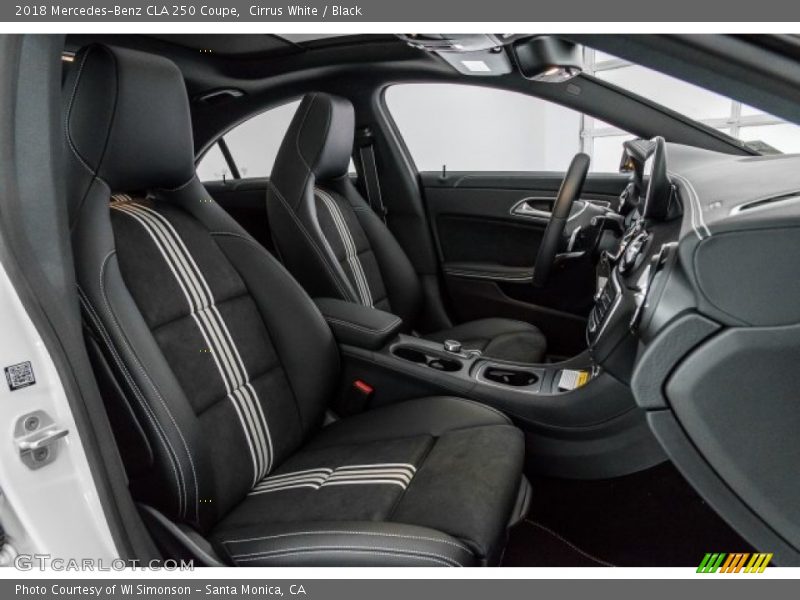 Cirrus White / Black 2018 Mercedes-Benz CLA 250 Coupe