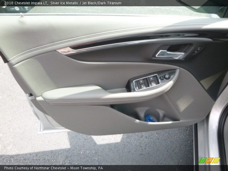 Silver Ice Metallic / Jet Black/Dark Titanium 2018 Chevrolet Impala LT