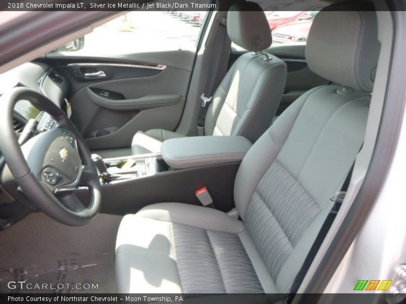 Silver Ice Metallic / Jet Black/Dark Titanium 2018 Chevrolet Impala LT