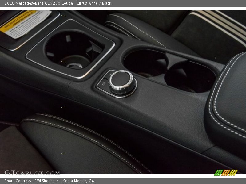 Cirrus White / Black 2018 Mercedes-Benz CLA 250 Coupe