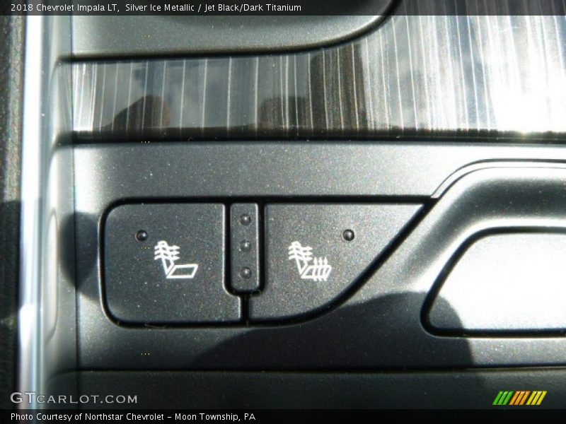 Silver Ice Metallic / Jet Black/Dark Titanium 2018 Chevrolet Impala LT